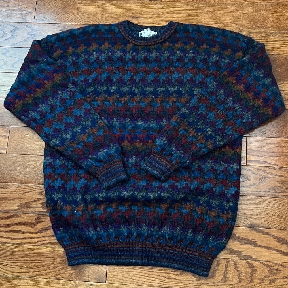 Vintage Chompas 100% Alpaca 🦙 Sweater Unisex Sz XL - Picture 7 of 9